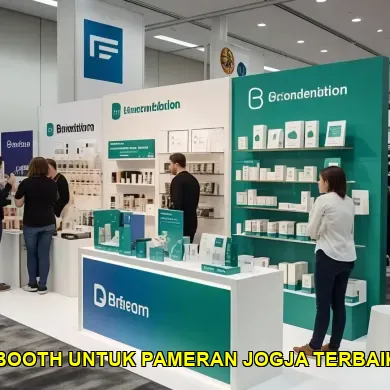 booth untuk pameran jogja terbaik